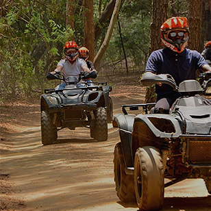 Quad Bikes at Dunkeld